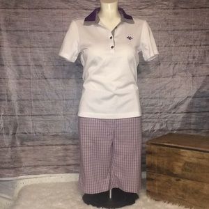 Annika Cutter & Buck Plaid Women’s Golf Shorts